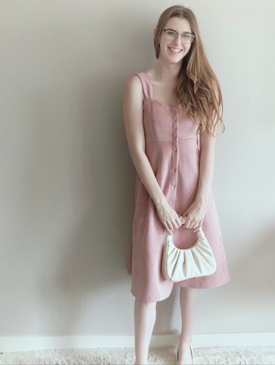 Stay Calm & Stay Kawaii Dresses & Skirts - Stay Calm Stay Kawaii | Blush Pink Velour Midi Dress | S | Cottagecore Coquette